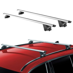 Land Rover Discovery Roof Rack - Omac - Basic V2 Flush - Silver - '17-'25